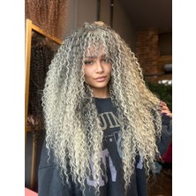 Peruk Market Afro Dalga El Yapımı Peruk 64