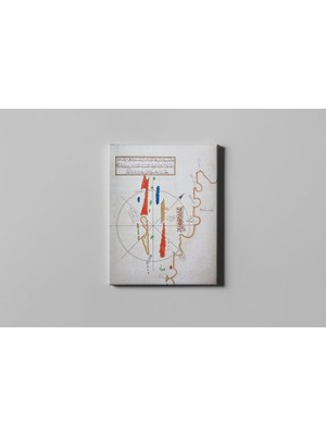 Fotolyo Piri Reis Kitab-I Bahriye Care Adası Haritası