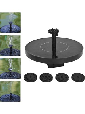 Sunup Güneş Enerjili Solar Fıskiye - Dekoratif Havuz Süsü - Su Pompası - Havuz Çeşmesi