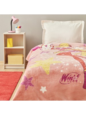 Winx Karaca Home Winx Stella Tek Kişilik Battaniye