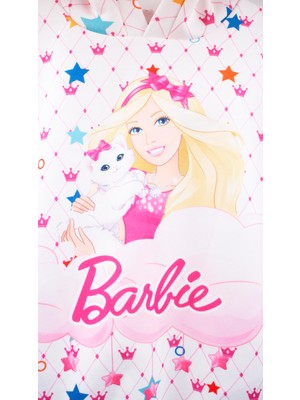 Vitrinmixmini Kapüşonlu Barbie  Desenli Kız Çocuk Sweatshırt