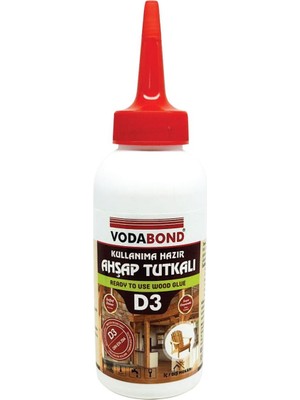 Vodabond Kullanıma Hazır D3 Ahşap Tutkalı Şeffaf 150 Gr.