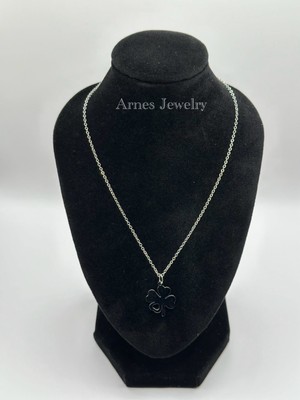 Arnes Jewelry Çelik Dört Yapraklı Yonca Kolye