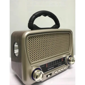 Shop RT-819 Solar Paneli Nostaljık Fm,aux,usb Radyo Müzik Çalar RT-819