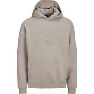 Jack & Jones Kapüşon Yaka Krem Erkek Sweatshırt 12248784_JORSHADOW Sweat Hood Blk