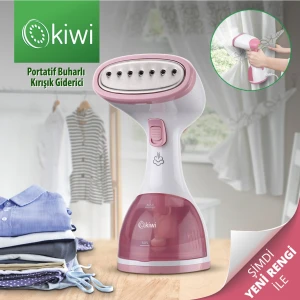 Ksı 6450 Portatif Buharlı Kırışık Giderici Dikey Ütü 1200W - Pembe