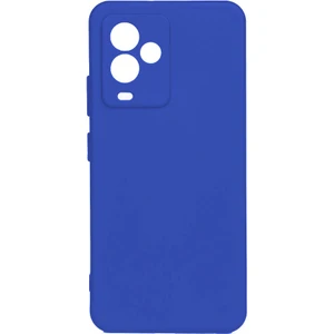 noktaks - General Mobile GM 24 Pro - Kılıf Mat Soft Esnek Biye Silikon - Mavi