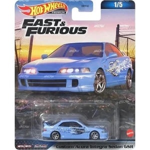Hotwheels Hot Wheels Mattel Premium Fast And Furious Acura Integra Sedan Gsr