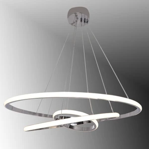 TT Aydınlatma TT300-3 Kr Tt Aydınlatma Halka 3 Lü Krom Kaplama LED Avize