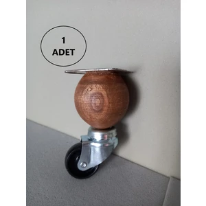 15 cm Ahşap Tekerlekli Sihirli Masa Ayağı, Akıllı Masa Ayağı, Akıllı Sehpa Ayağı, Sihirli Sehpa Ayağı