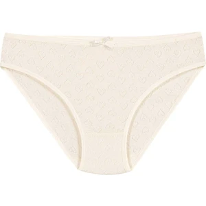 Yıldız Çamaşır 6'Lı Pamuk Kadın Jakarlı Kalpli Bikini Külot Q3575