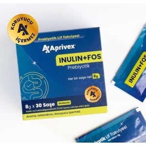 Inulin + Fos Prebiyotik Lif Takviyesi 30 Günlük Saşe