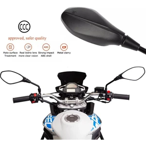 Universal Bmw Suzuki Kawasaki Honda Uyumlu Ayna Seti Siyah