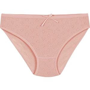 Yıldız Çamaşır 6'Lı Pamuk Kadın Jakarlı Kalpli Bikini Külot Q3575