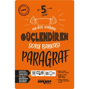 Ankara Yayıncılık Yeni Müfredat 5.Sınıf Paragraf Nesil Sorularla Güçlendiren Soru Bankası