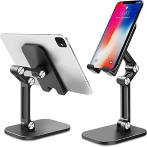Kademeli Katlanabilir Masaüstü Telefon Tablet Standı MC-311