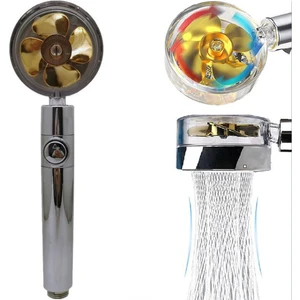 Pervaneli Yüksek Basınçlı Metalik Duş Başlığı