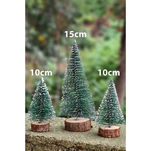Home Dekor Hediye 3 Lü Yeni Yıl Çam Ağacı Seti Noel Yılbaşı Ağacı 3 Lü Mini Masa Üstü Yılbaşı Ağacı Seti 3 Adet