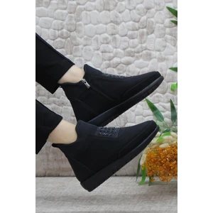 Mehmet Mete 4239 Comfort Taş Detaylı Fermualı Kaymaz Taban Kadın Bot