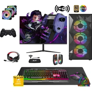Cachex RX27 Ryzen 5 5500 32GB DDR4 1TB SSD RX 6500 XT 24''  Masaüstü Oyuncu Bilgisayar