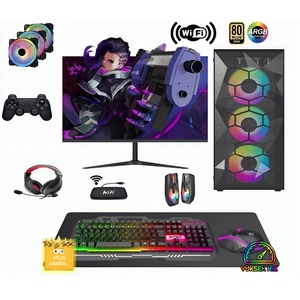 Cachex RX45K Amd Ryzen 5 5500 32GB 1tb SSD RX6600 24" Oyuncu Masaüstü Bilgisayar
