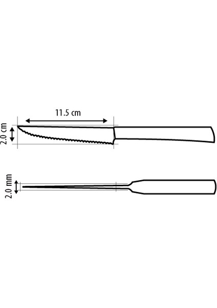 61107 Biftek Bıçağı (Steak) indirimleri