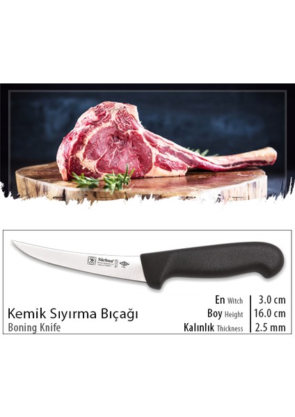 61124 Kasap Bıçağı (Kemik Sıyırma Bıçağı) fırsatları