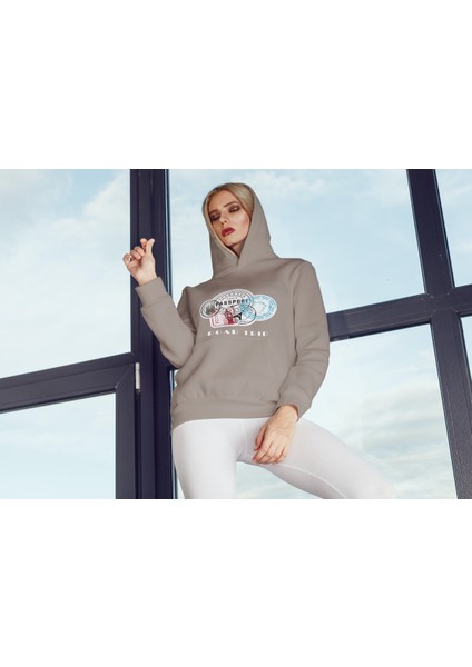 Key & Lynch  Roadtrip Baskılı Kapüşonlu Sweatshirt