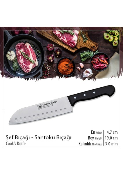 61095 Şef Aşçı Bıçağı (Oluklu) fırsatları