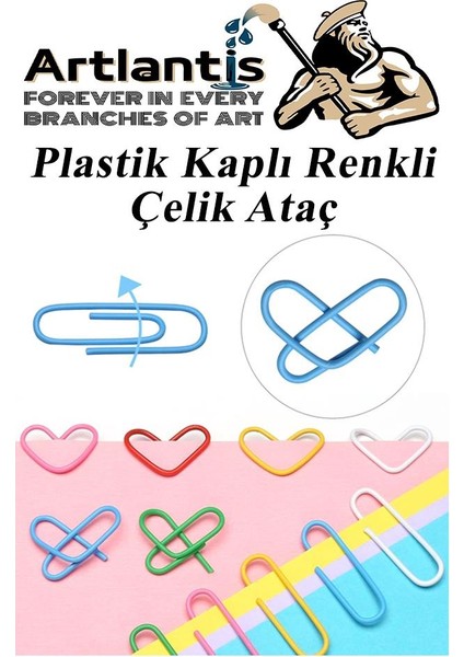 4 Lü Kırtasiye Seti Mandal Raptiye Ataç Harita Çivisi 1 Paket Metal Kıskaç Klips Okul Ofis Büro Seti modelleri