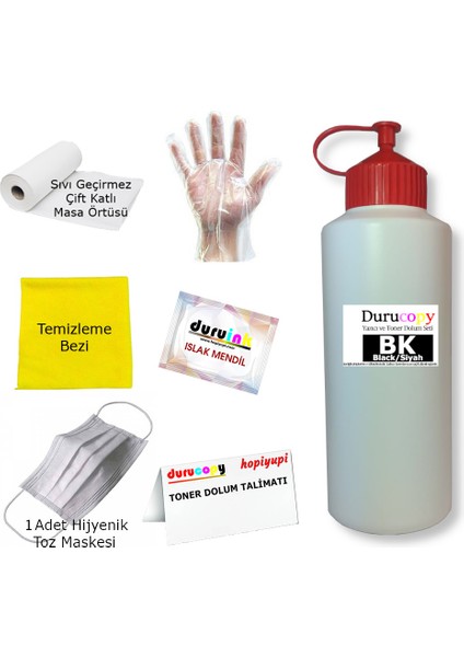 Samsung SCX4521-SCX4321 Uyumlu Toner Tozu Dolum Seti 320GR