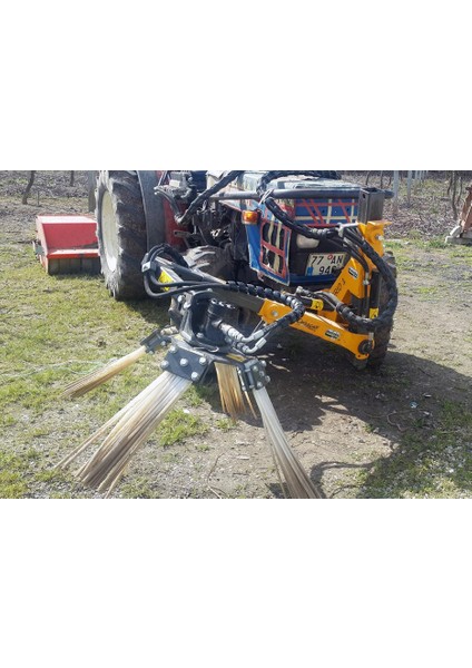 Traktör Önü Dal Süpürge Makinesi 1 Yönlü KDT110
