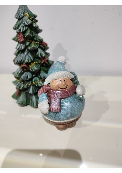 Noel Yılbaşı Dekoru Kardan Adam Biblo