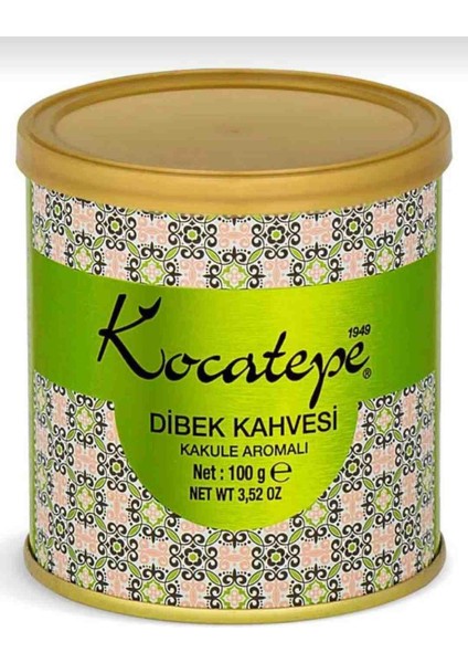 Dibek Kahvesi 100GR Teneke 3'lü Paket