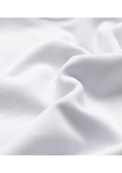 Barbie Özel Tasarımlı Rahat Kalıp Beyaz Penye Tshirt modelleri