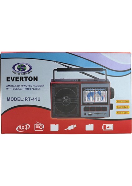 RT-41U Usb-Sd-Fm-Sw3 Radyo fiyatları