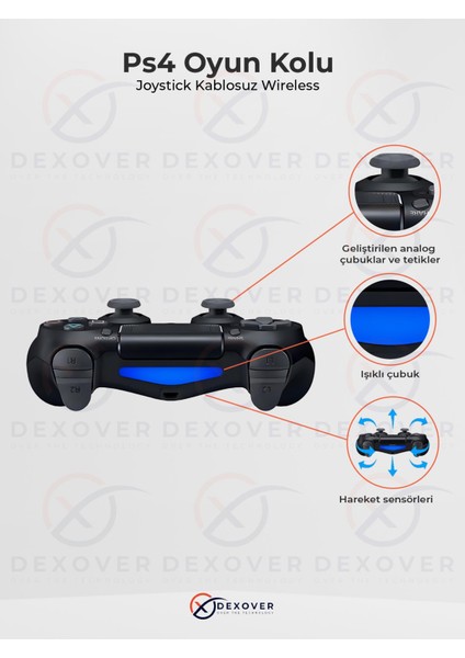Ps4 Oyun Kolu Kablosuz Joystick modelleri