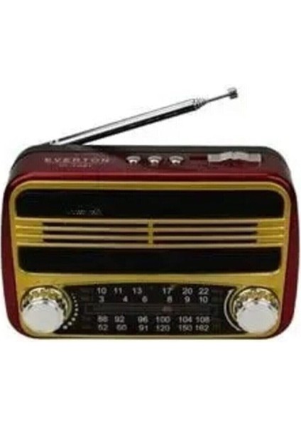 Nostalji Rt 310 Radyo USB Blutut Lü Sd Aux Fm Destekli Radyo Mp 3 Çalar