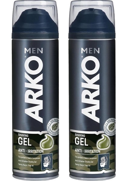 Tıraş Jeli Anti Irritation 200 ml x 2 Adet