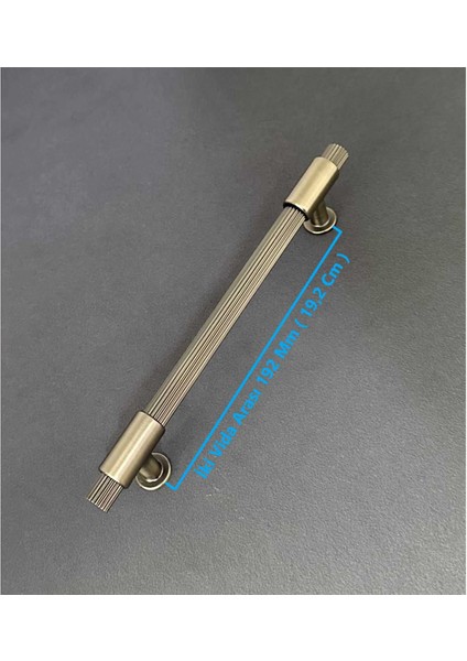 Erva Handles 158 Mat Antik Sarı Mobilya Tv Ünitesi Dolap Mutfak Çekmece Kulpu 128 mm 5 Adet fiyatları