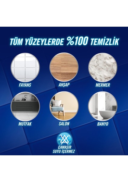 Yüzey Temizleyici Çam Maksimum Hijyen Tüm Yüzeyler Için 1500 ml x 2 Adet