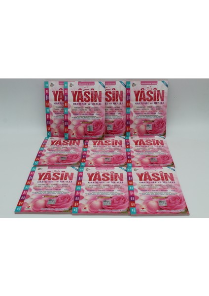 Yasin-i Şerif Açıklamalı ve Mealli Çanta Boy 10 Adet - Elmalılı Hamdi Yazır