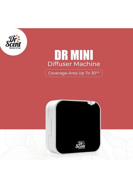Dr Mini Ev ,ofis ve Oda Koku Cihazı - Ortam Koku Cihazı Siyah Rengi