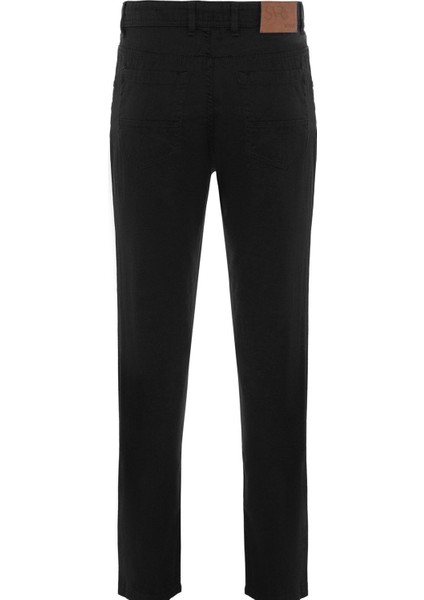 Normal Bel Normal Paça Regular Fit Siyah Erkek Pantolon PN2020500546 fırsatları