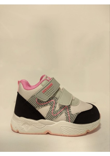 BK23-1576 Çocuk Bebe Bot Gri