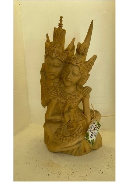 Şiva Shiva Hint Bereket Tanrısı El Işi Ahşap Biblo Feng Shui Ikili fırsatları