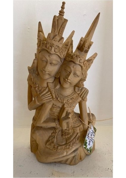 Şiva Shiva Hint Bereket Tanrısı El Işi Ahşap Biblo Feng Shui Ikili indirimleri