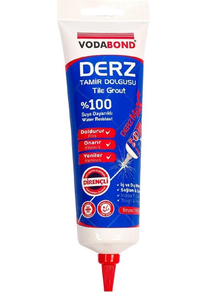 Derz Tamir Dolgusu 400 Gr. Beyaz