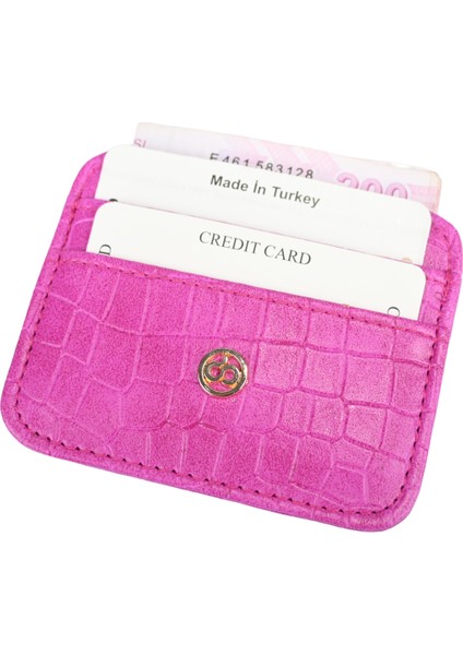 Spor Model Şık Kadın Cüzdan Kartlık Orta Bölmeli Çift Taraflı