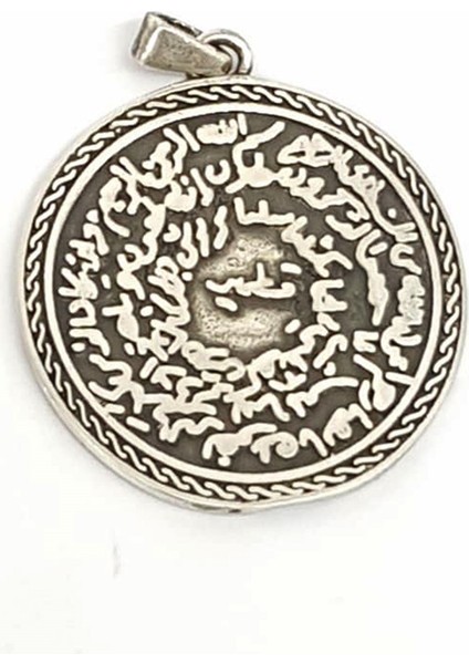 Dualı Gümüş Kolye Ucu